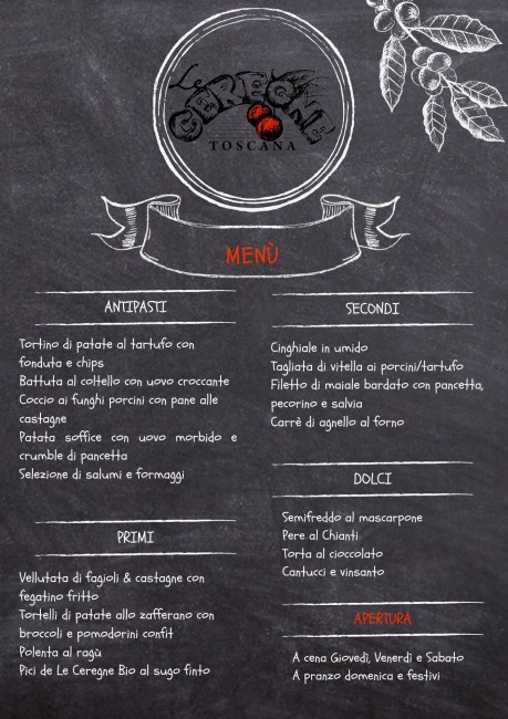 Cucina italiana e prodotti biologici nel nostro ristorante BIO in Toscana