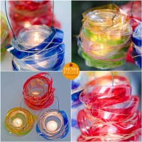 Riciclo creativo & Eco-Design: le lanterne con le bottiglie di plastica