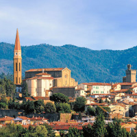 Arezzo - vista della Cattedrale