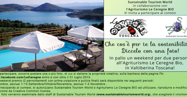 Vinci un weekend per due in Toscana con il contest ‘Che cos’è per te la sostenibilità’?