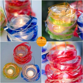 Riciclo creativo & Eco-Design: le lanterne con le bottiglie di plastica